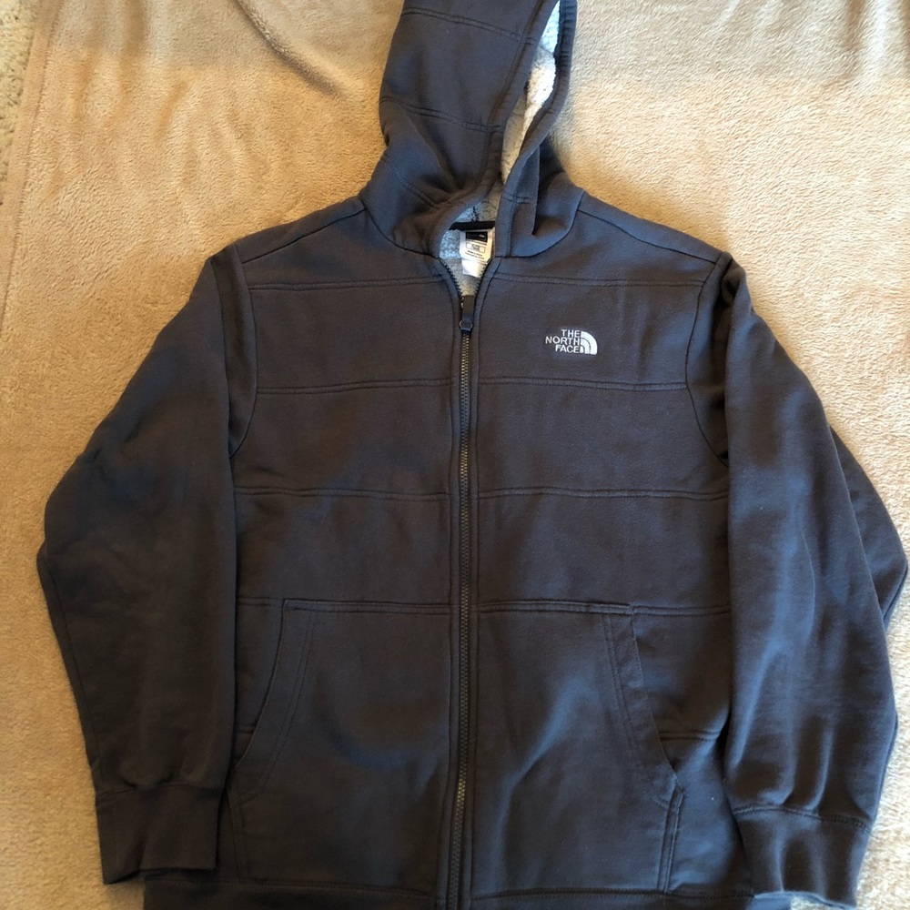 North Face Boys Fleece Lined Hoodie